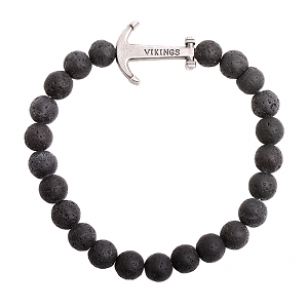 Armband-Edelsteen-Viking-Lava